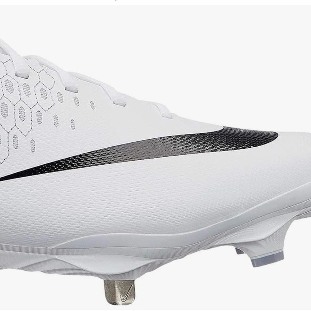 Brand New Nike Lunar Vapor Ultrafly Elite 2 baseball cleats (White size 15) - Picture 2 of 9